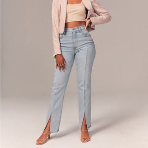 BRAND NEW ABERCROMBIE & FITCH ULTRA HIGH RISE 90’S STRAIGHT JEANS 👖